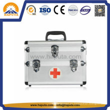 Caja médica de primeros auxilios de aluminio con 3 cerraduras (HM-2008)